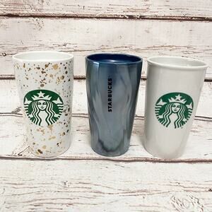 STARBUCKS Ceramic Grande Tumbler Mugs Grande